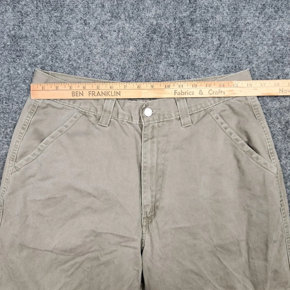 Vintage Levis SilverTab Cargo Pants Mens 36x30 Khaki Beige‎ Utility Pockets 90s